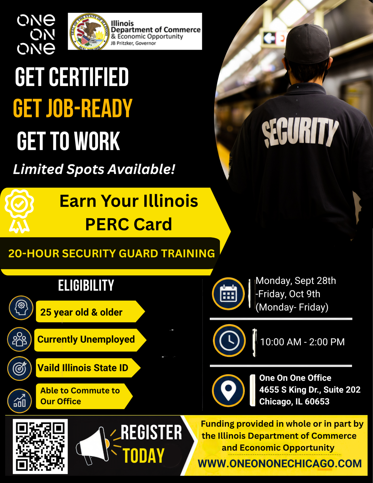 Security Flyer - 25+